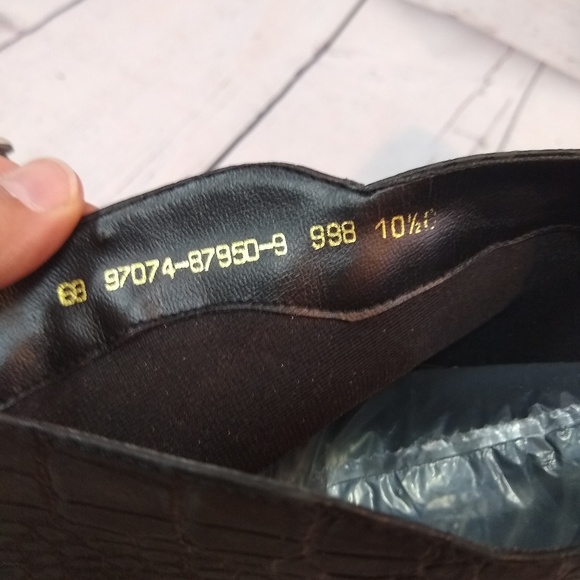 Black suede tassle 80s boots by Paolo Fellicce - Picture 6 of 8